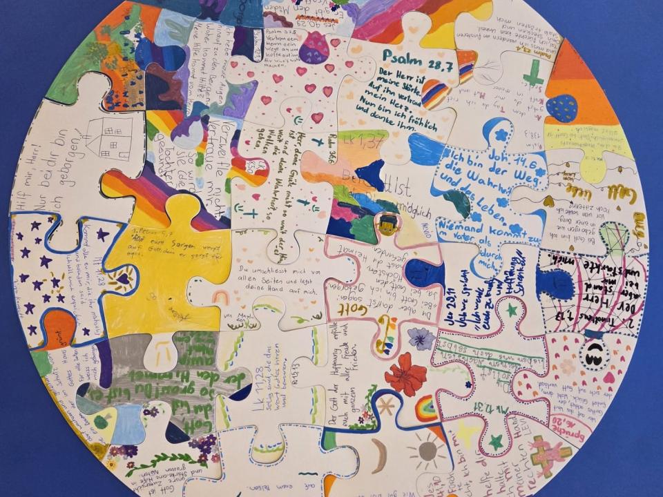 Bibelstellen-Puzzle 1