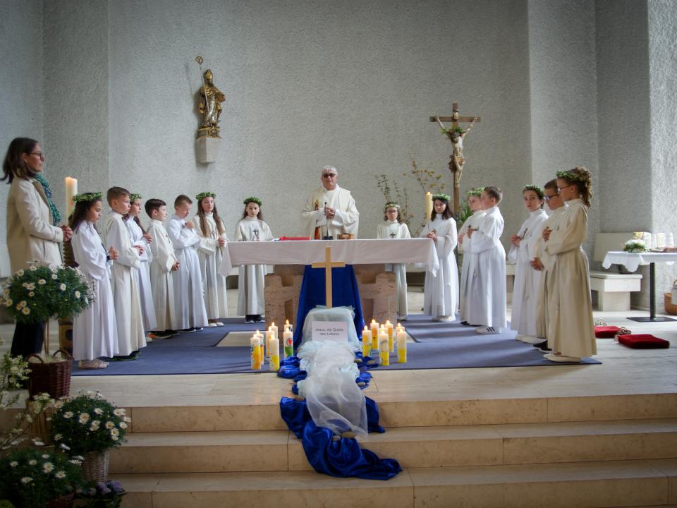 Erstkommunion Wuppenau (Gruppe Schönholzerswilen)