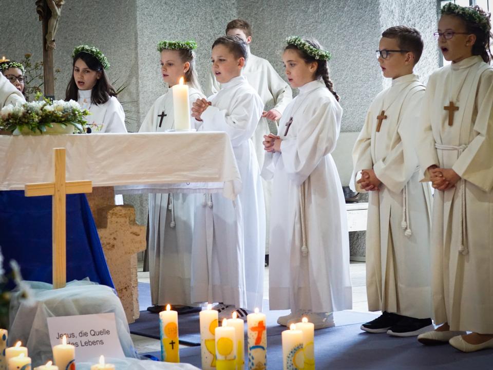 Erstkommunion Wuppenau (Gruppe Schönholzerswilen)