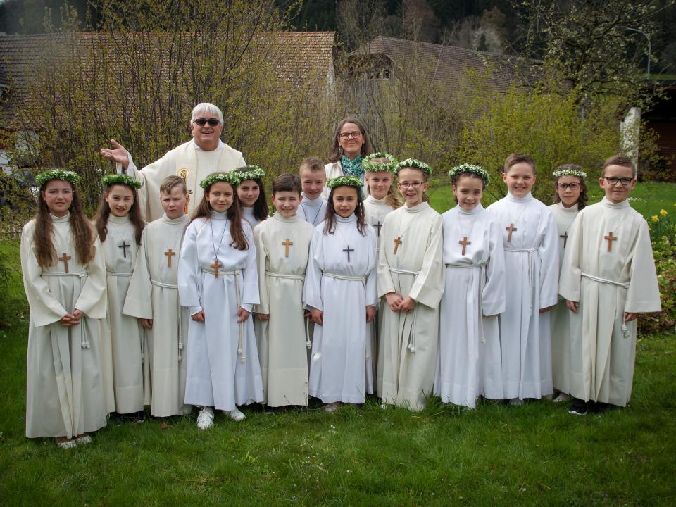 Erstkommunion Wuppenau (Gruppe Schönholzerswilen)