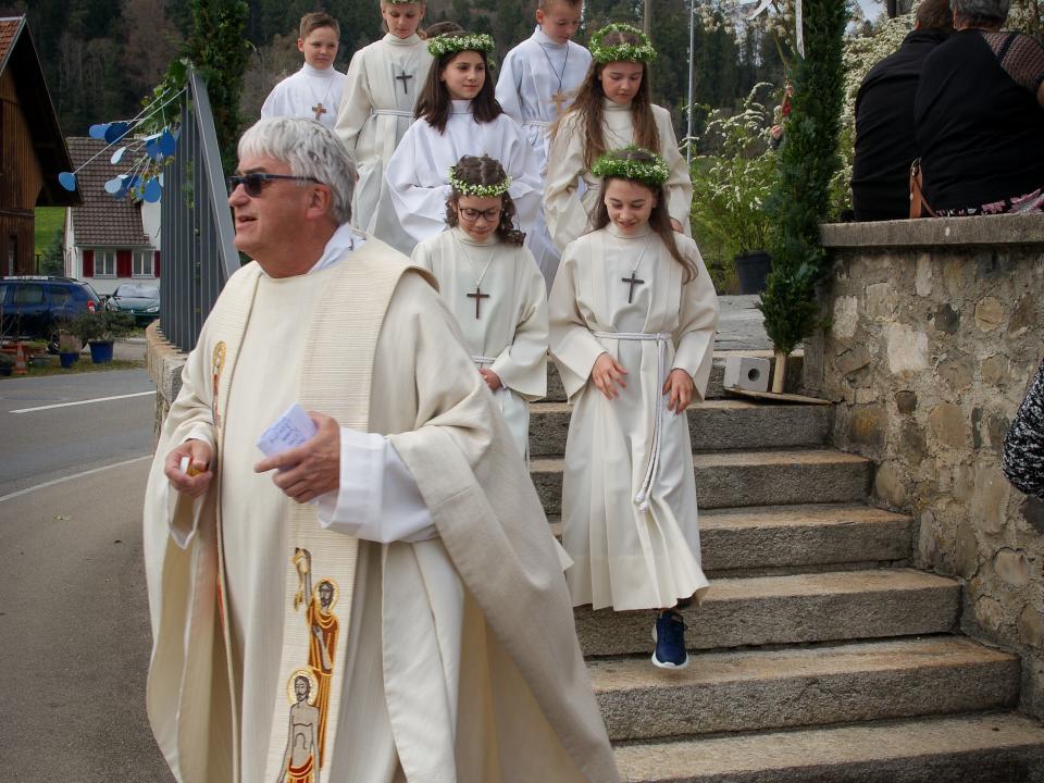 Erstkommunion Wuppenau (Gruppe Schönholzerswilen)