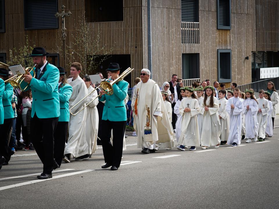 Erstkommunion Wuppenau (Gruppe Schönholzerswilen)
