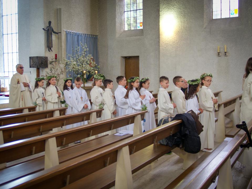Erstkommunion Wuppenau (Gruppe Schönholzerswilen)