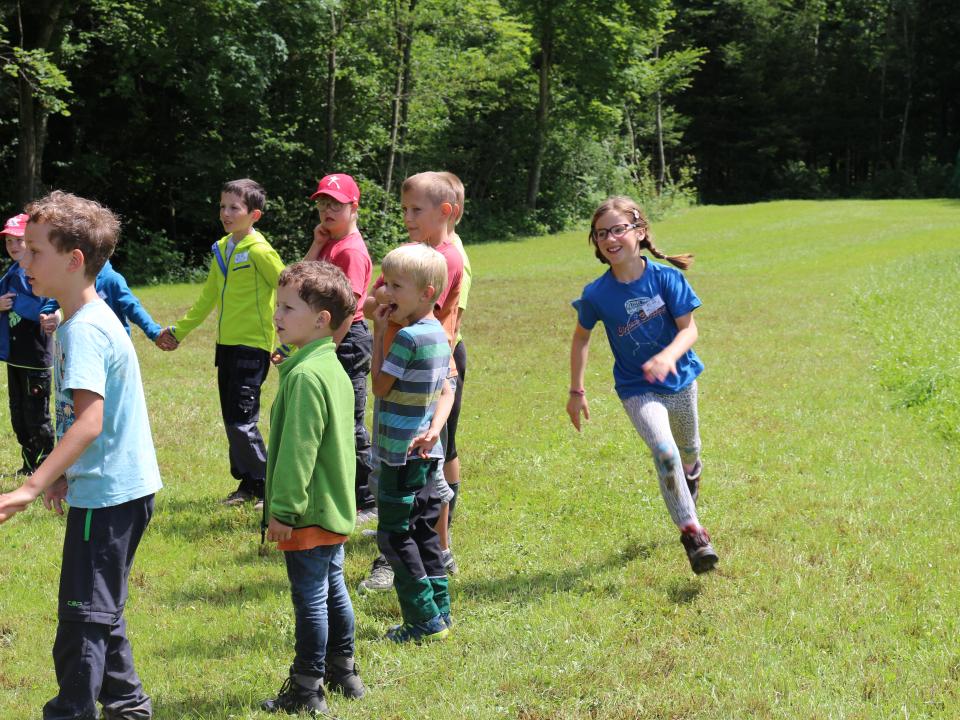 Chum mit oder lauf weg