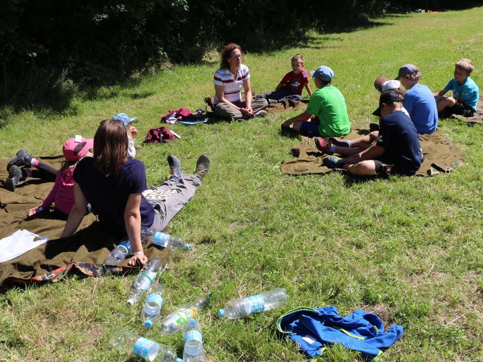 Pause nach dem Kräftemessen