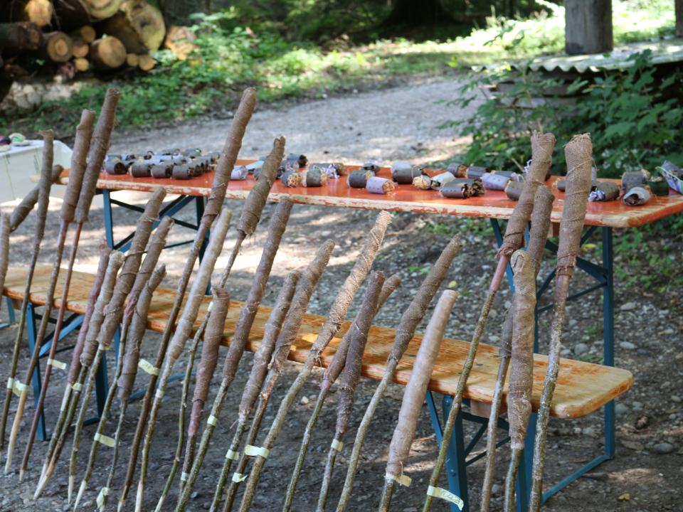 Wachsfackeln fürs nächste Fest