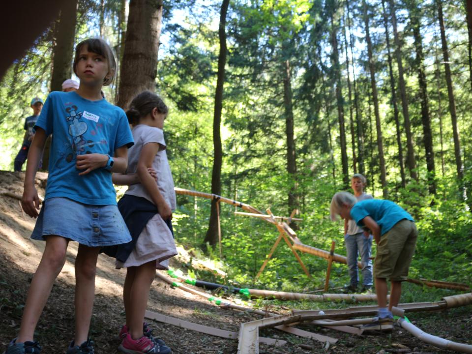 letzte Tests bei der Kügelibahn