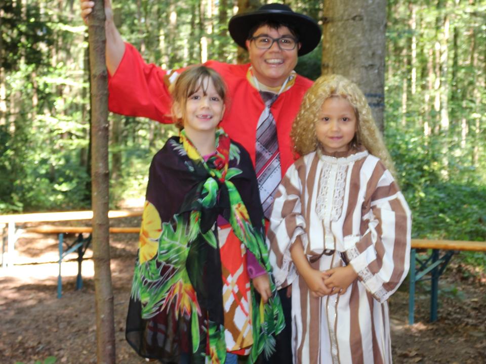 Manoach mit seiner Frau und dem kleinen Simson