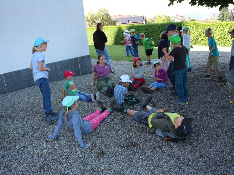 den Tag beginnen wir mit einem Spiel