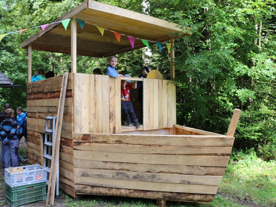 die Arche nimmt Gestalt an