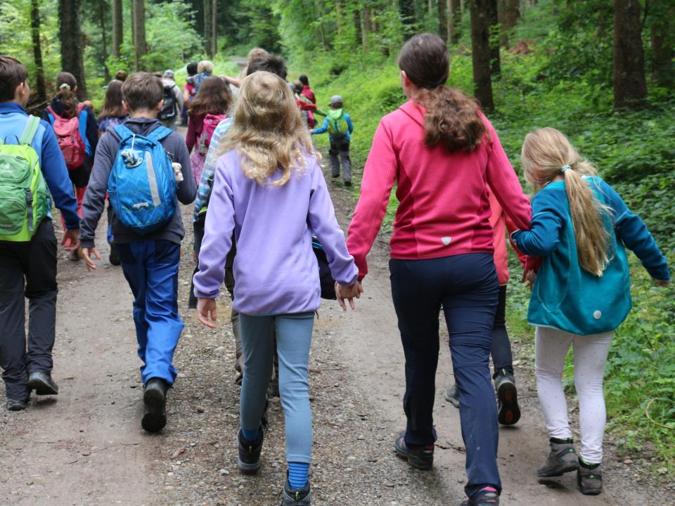 Fussmarsch zur Försterhütte