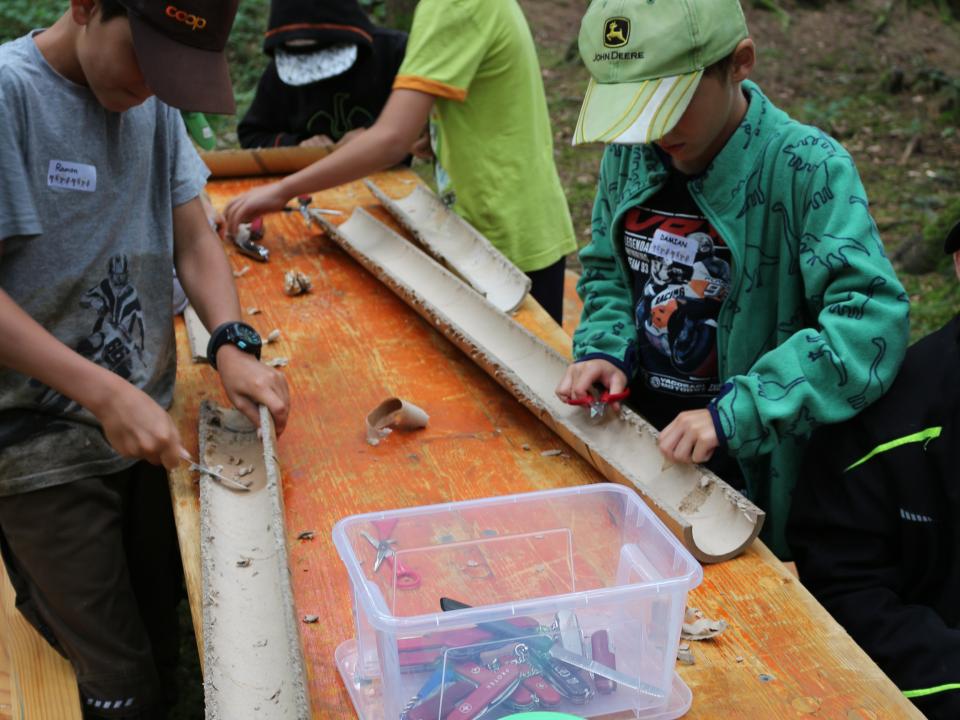 Vorarbeiten Kügelibahn