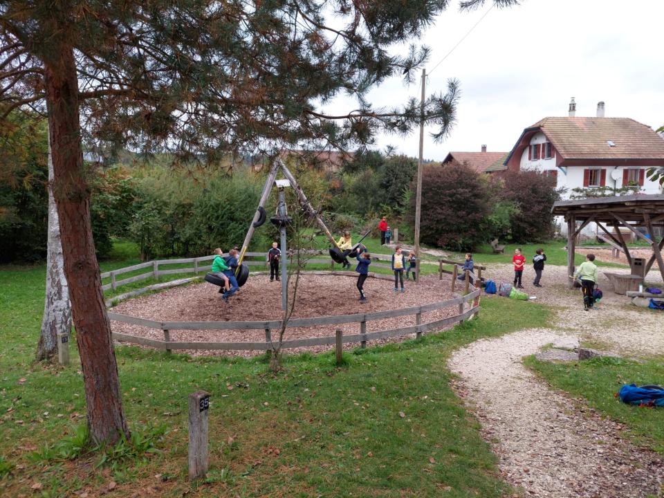 Spielplatz-Besuch