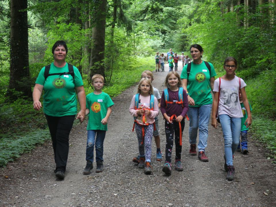 Auf dem weg zur Kirche