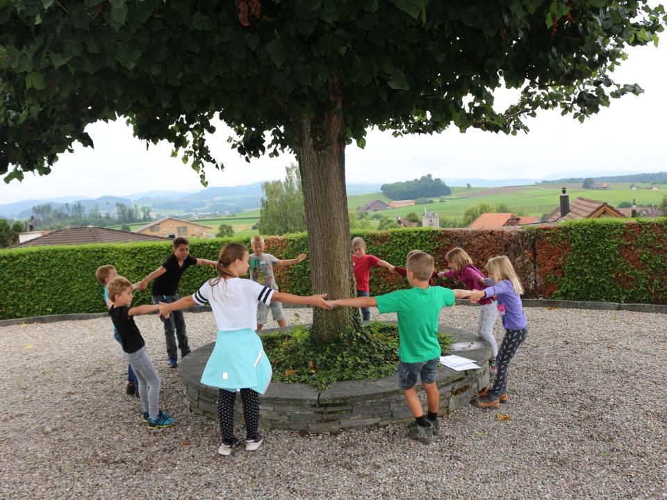 Sportgruppe im Einsatz