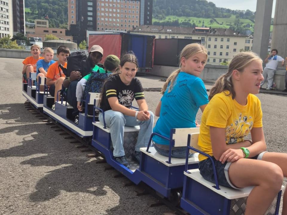 mit der Eisenbahn unterwegs