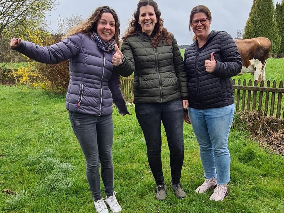 Vorstand FG Lommis v.l.n.r.: Andrea Stutz, Romina Locher, Daniela Ruckstuhl