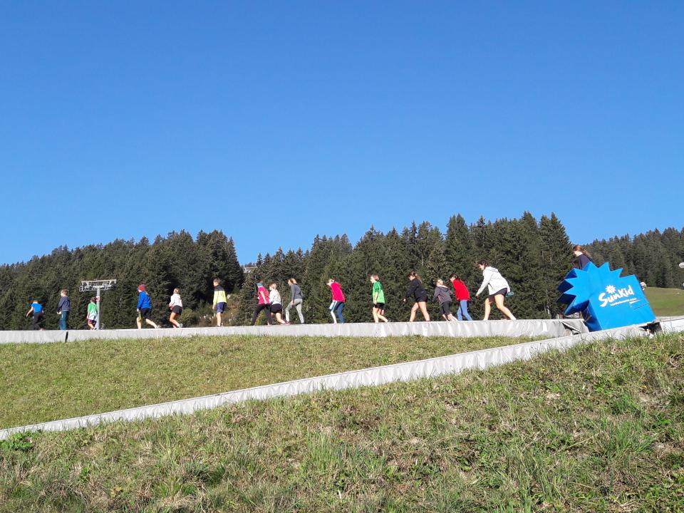 Lauf zum Stafettenplatz