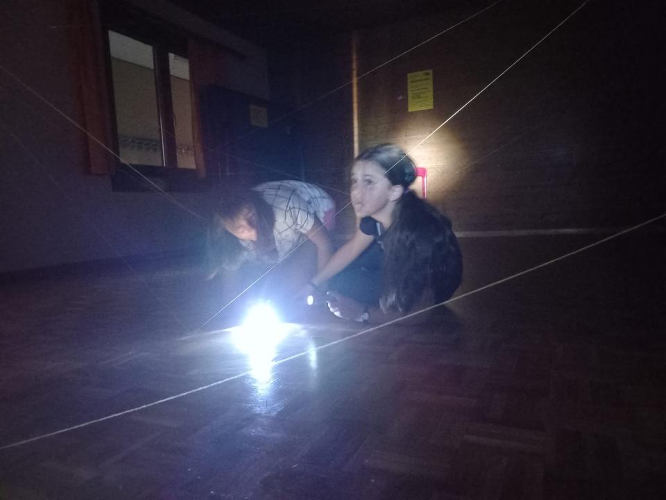 Geschicklichkeitstraining im Dunkeln