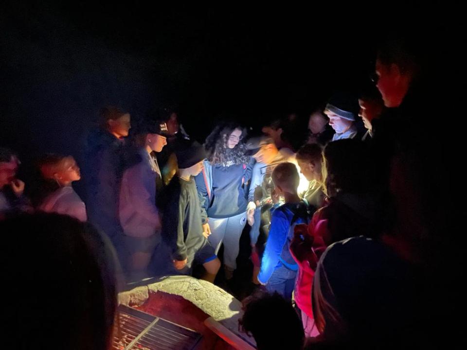 Lagerfeuer zum Abschluss