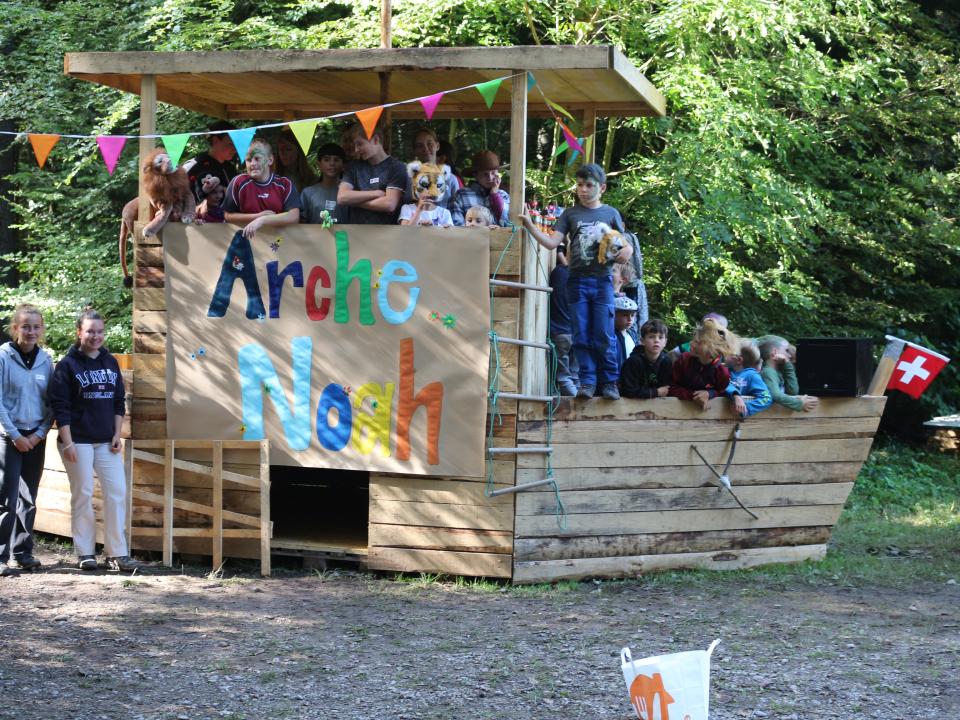 die Jungleiter sind auch schon mit dabei