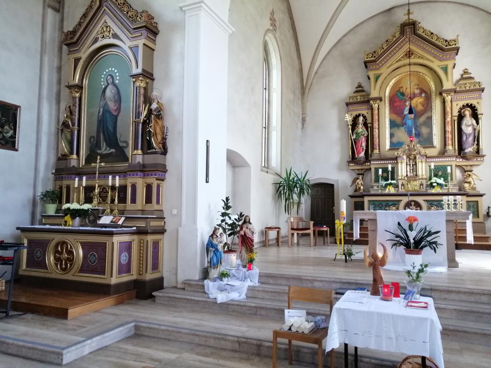 Kirche Bettwiesen Altar