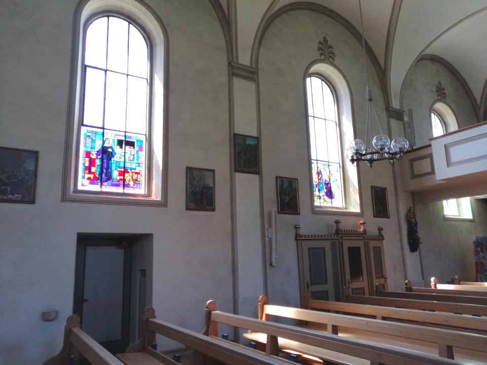 Kirche Bettwiesen innen