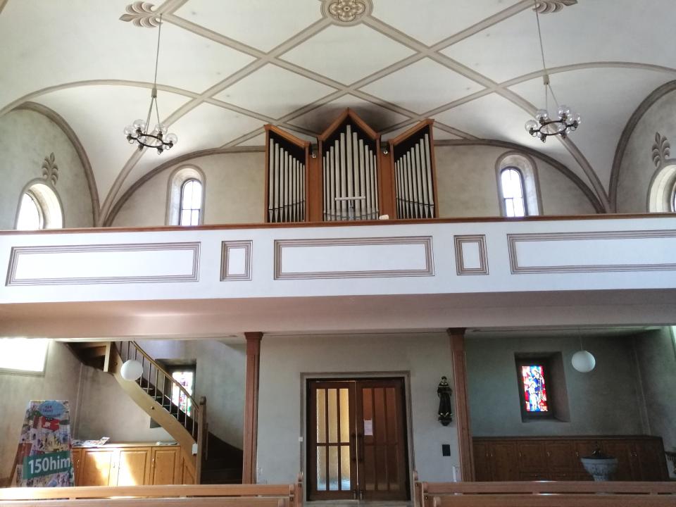 Kirche Bettwiesen Empore