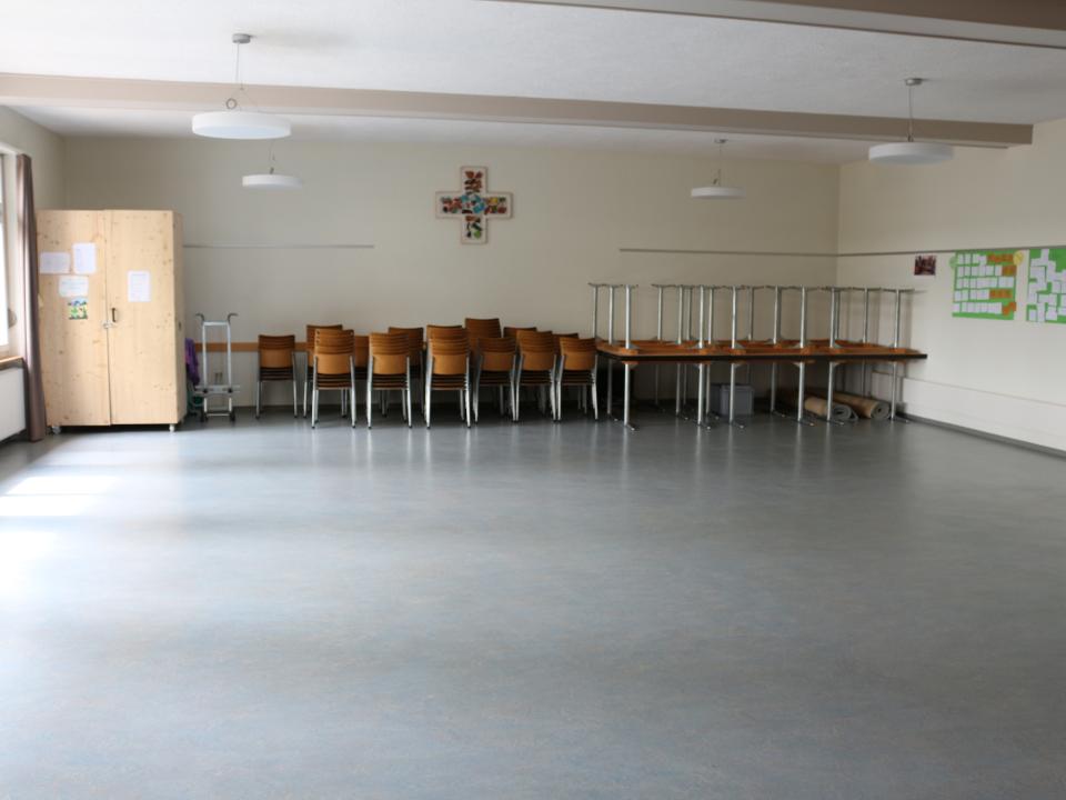 Pfarreiheim Wertbühl grosser Saal