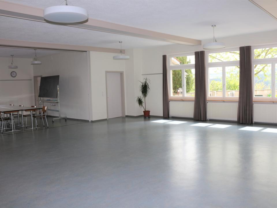 Pfarreiheim Wertbühl grosser Saal