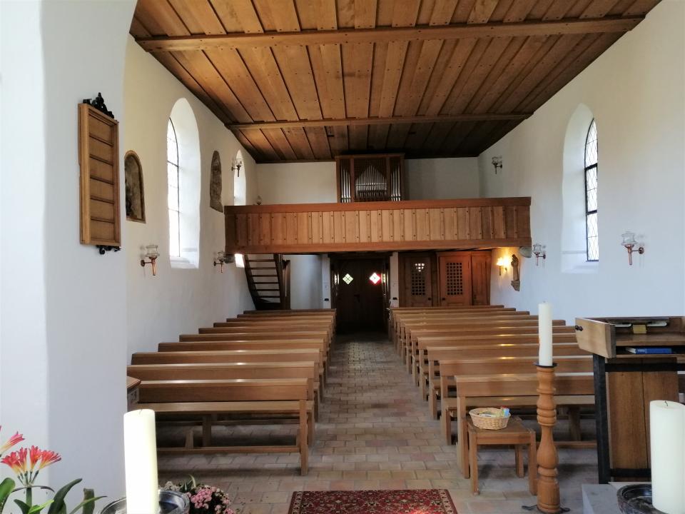 Kirche Schönholzerswilen innen