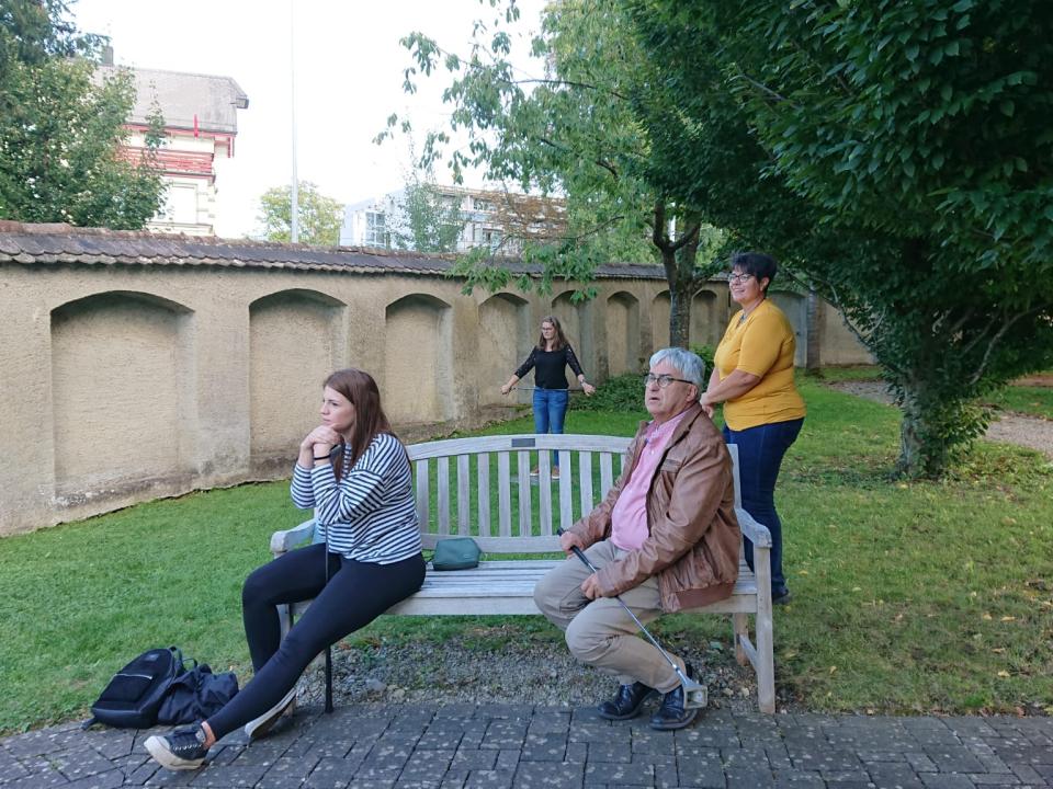 Ein kleines Päusli einlegen