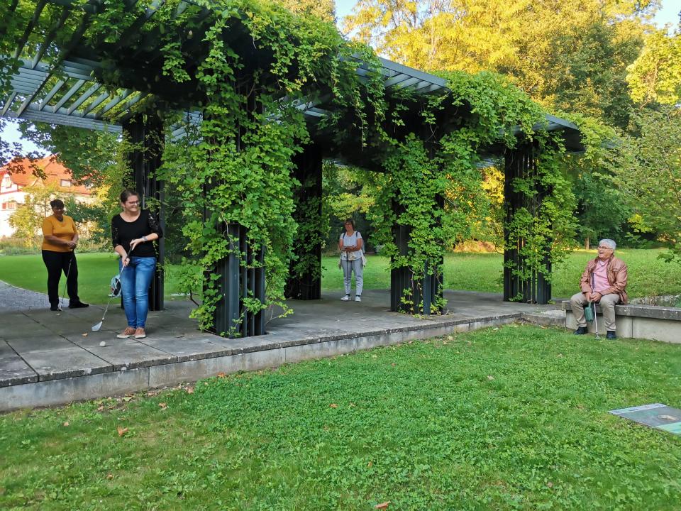 Die Aussicht geniessen