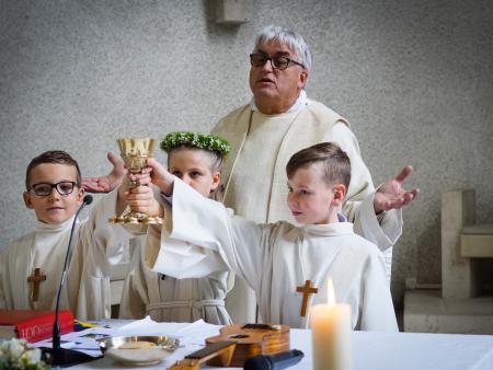 Erstkommunion Wuppenau (Gruppe Schönholzerswilen)