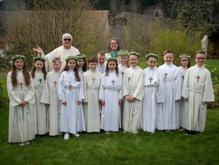 Erstkommunion Wuppenau (Gruppe Schönholzerswilen)