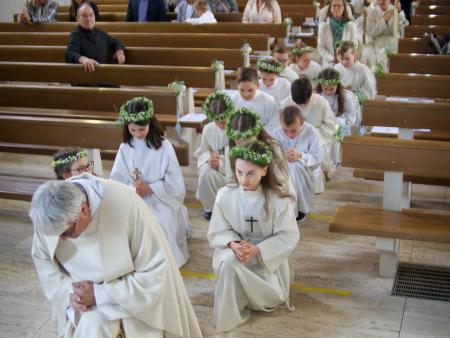 Erstkommunion Wuppenau (Gruppe Schönholzerswilen)