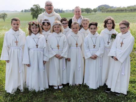 Erstkommunionfeier in Lommis