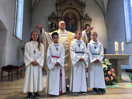 Ministrantenaufnahme in Bettwiesen