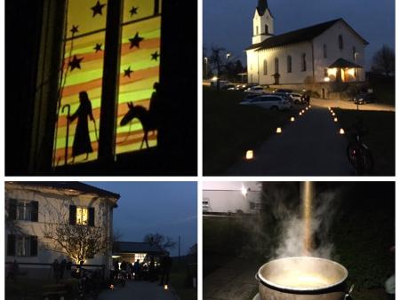 Adventsfenster in Bettwiesen