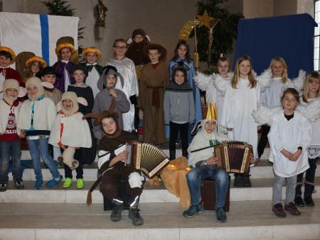 Krippenspiel in Wuppenau