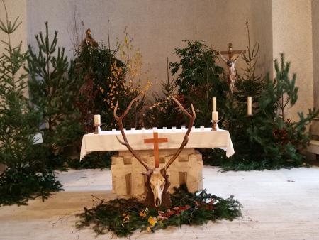 Rückblick: Hubertusgottesdienst in Lommis