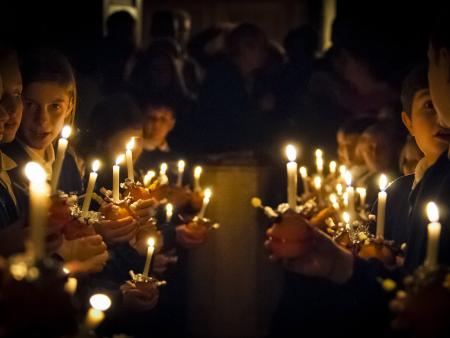 Familienfeiern zu Weihnachten