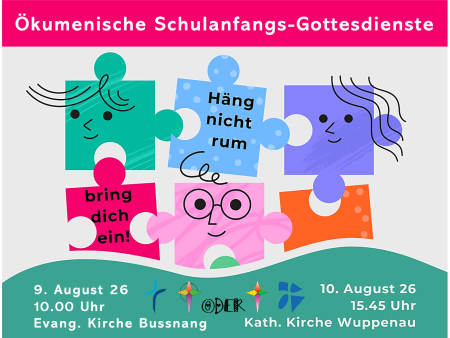 Ökumenischer Gottesdienst zum Schulanfang