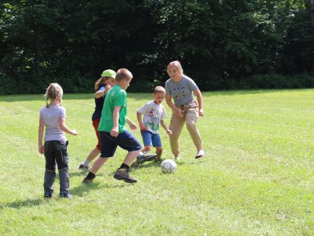 Fussball mit Einsatz