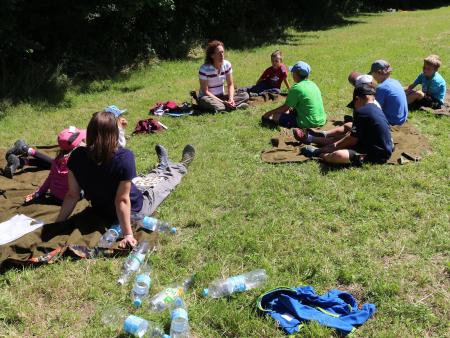 Pause nach dem Kräftemessen