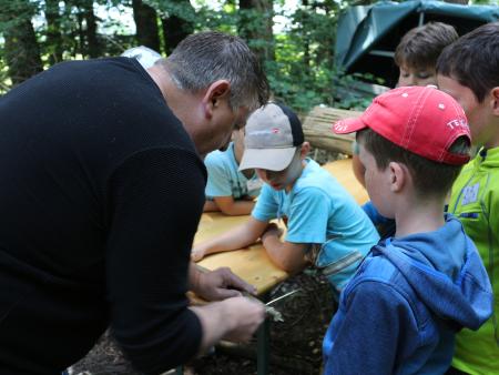 Pfeil und Bogen basteln