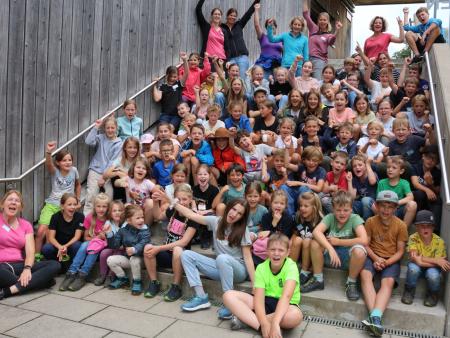 eine aufgestellte Gruppe