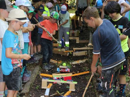 unsere tolle Minigolfanlage