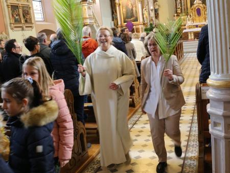 Prozession mit Hosianna