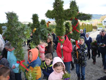 grosse und kleine Palmkreuze